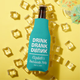 Porta-garrafa Bebida Personalizada Bebida Beber Festa de Solteir