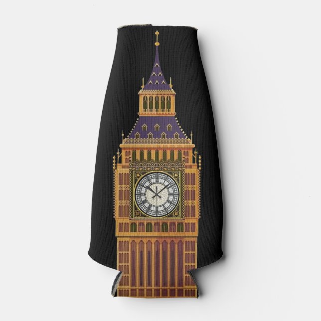 Porta-garrafa Big Ben/English Flag Bottle Cooler (Frente)