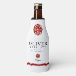 Porta-garrafa Bombeiro voluntário   Símbolo Cruz Maltês