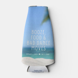 Porta-garrafa Booze Comida Bad Dance Beach Weding Favor