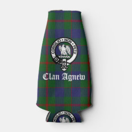 Porta-garrafa Brasão da Clan Escocesa Agnew & Tartan 