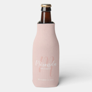 Porta-garrafa Bridesmaid Personalizado de Script Moderno