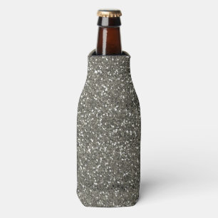 Porta-garrafa Brilho de prata à moda