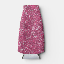 Porta-garrafa Brilho rosa quente impresso