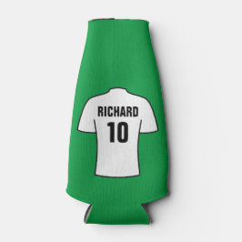 Porta-garrafa Camisa de futebol em branco