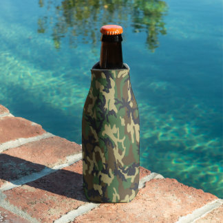 Porta-garrafa Camo Bottle Cooler – Woodland Beer Koozie