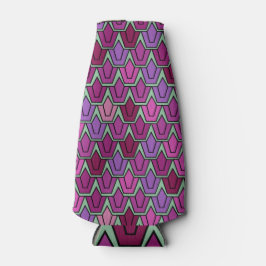 Porta-garrafa Campo de Tulipa Roxo