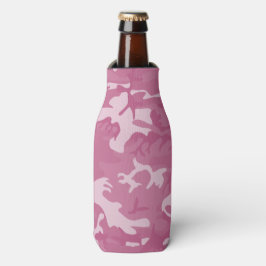 Porta-garrafa Camuflagem Rosa