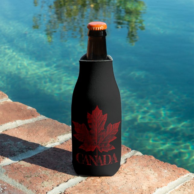 Porta-garrafa Canada Souvenir Bottle Cooler Personalizado (Piscina in situ)
