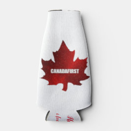 Porta-garrafa Canadafirst Red Maple Leaf Bottle