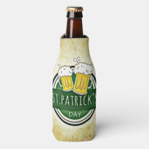 Porta-garrafa Canecas de cerveja do dia de St Patrick