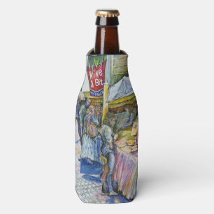 Porta-garrafa Canto de Fazenda de Porco Voador e Vinho um Pouco.