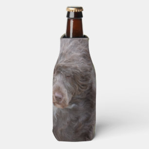 Porta-garrafa Cão de água português doce