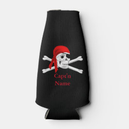 Porta-garrafa Capitão Pirata Fresco Pirata Personalizado