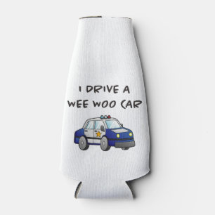 Porta-garrafa Carro da Polícia Engraçado