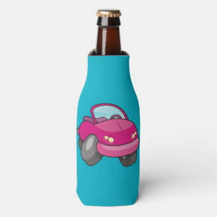 Porta-garrafa Carro de Cartografia Rosa