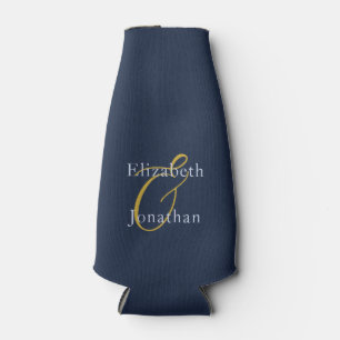 Porta-garrafa Casamento Azul Opulente