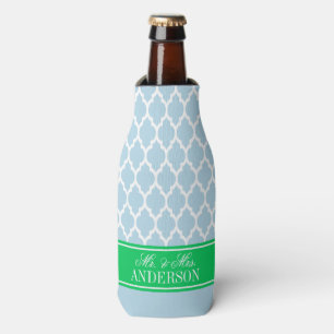 Porta-garrafa Casamento com o nome de esmeralda do marroquino #4