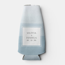 Porta-garrafa Casamento de Aquarela