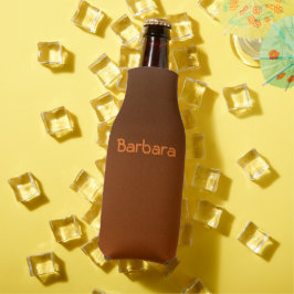 Porta-garrafa Castanho para Fade Laranja