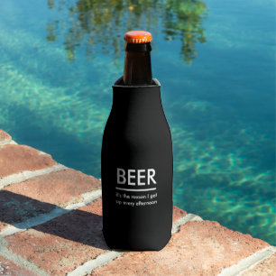 Porta-garrafa Cerveja, é a razão pela qual eu me levanto toda ta