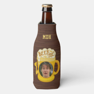 Porta-garrafa Cerveja engraçada mim foto personalizada   do