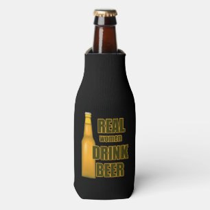 Porta-garrafa Cerveja Engraçada Mulher de verdade