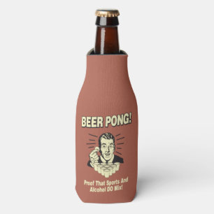 Porta-garrafa Cerveja Pong: Álcool da prova & mistura dos