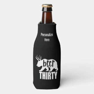 Porta-garrafa Cerveja Trinta Garrafas Koozie | Letra em bloco