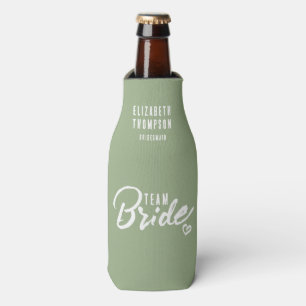 Porta-garrafa Cerveja Verde da Festa de solteira Personalizada