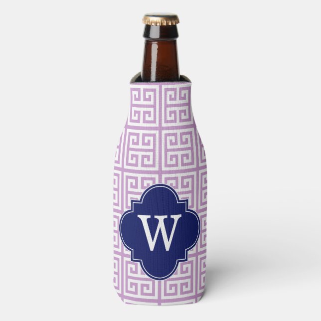 Porta-garrafa Chave grega (Frente da Garrafa)