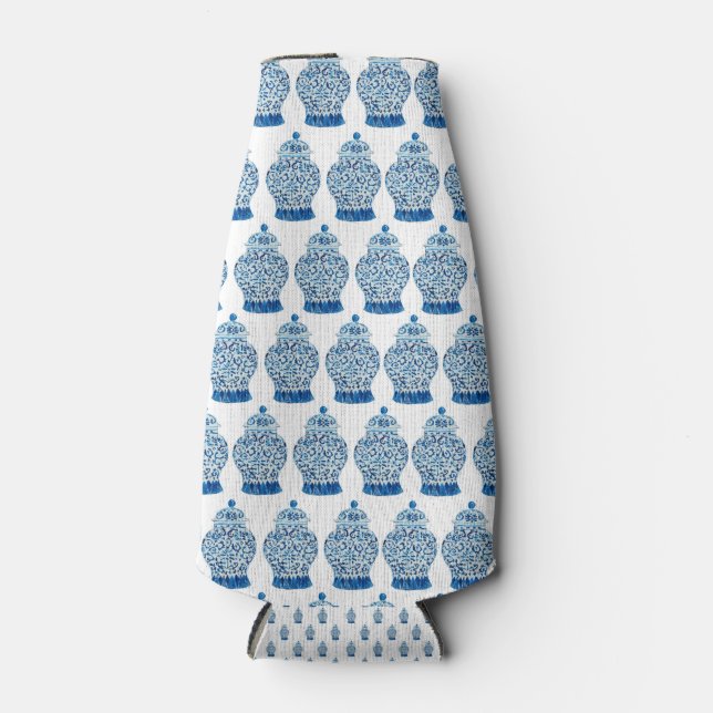 Porta-garrafa Chinoiserie Blue Ginger Jar Fresca Fresco (Frente)