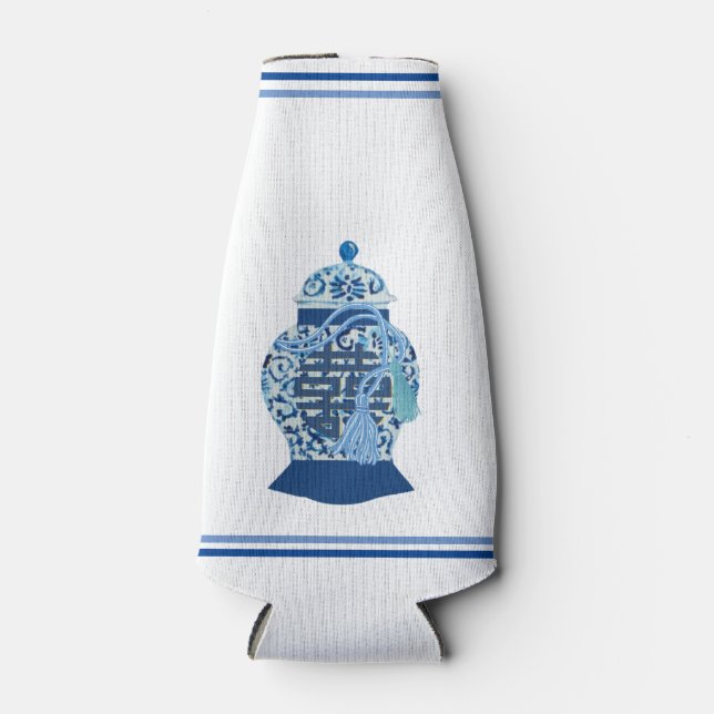 Porta-garrafa Chinoiserie Blue Ginger Jar Fresca Fresco (Frente)