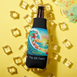 Porta-garrafa Christmas in July with SANTA CLAUS