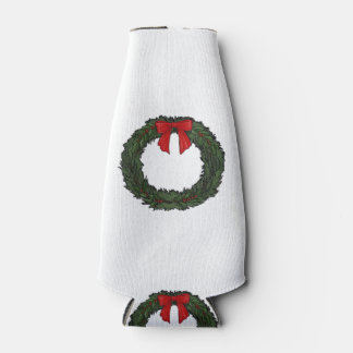 Porta-garrafa Christmas Wreath Classic