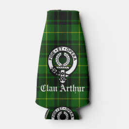 Porta-garrafa Clan Arthur / MacArthur Crest & Tartan