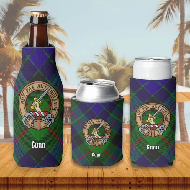 Porta-garrafa Clan Gunn Crest Bottle Cooler (Criador carregado)