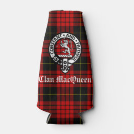 Porta-garrafa Clan MacQueen Crest Crachá & Tartan