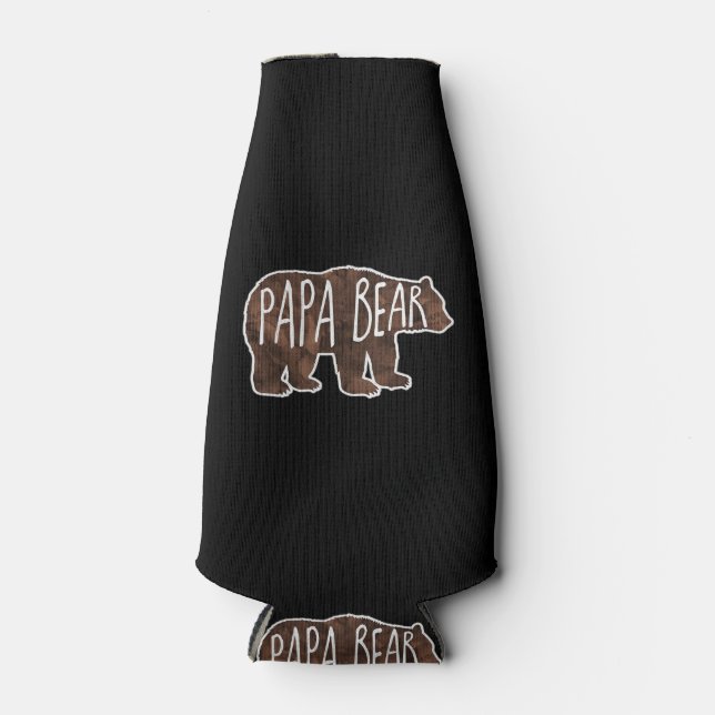 Porta-garrafa Clássico do Papai Urso (Frente)