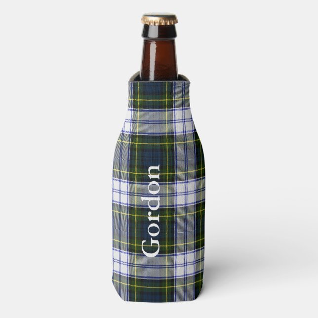 Porta-garrafa Clássico Gordon Dress Tartan Xadrez Cooler (Frente da Garrafa)