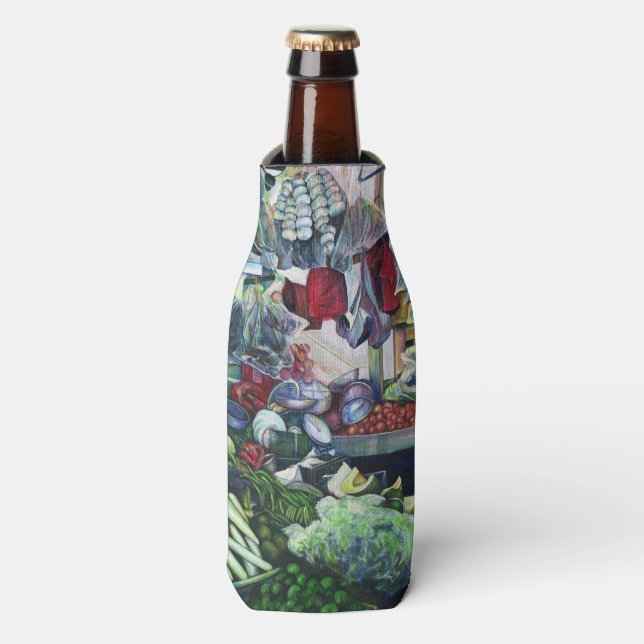 Porta-garrafa Clubs Vegetarianos se reúnem aqui na terça à tarde (Frente da Garrafa)