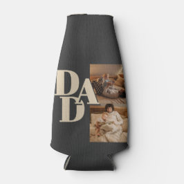 Porta-garrafa Colagem de Fotos de Dia de os pais Personalizada |