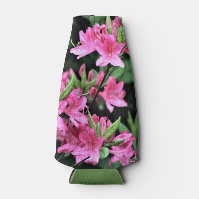 Porta-garrafa Cold Hardy Pink Azeleas (Frente)