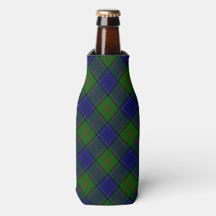 Porta-garrafa Colquhoun tartan xadrez verde azul