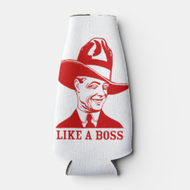 Porta-garrafa "Como um chefe" Garrafa para Caras
