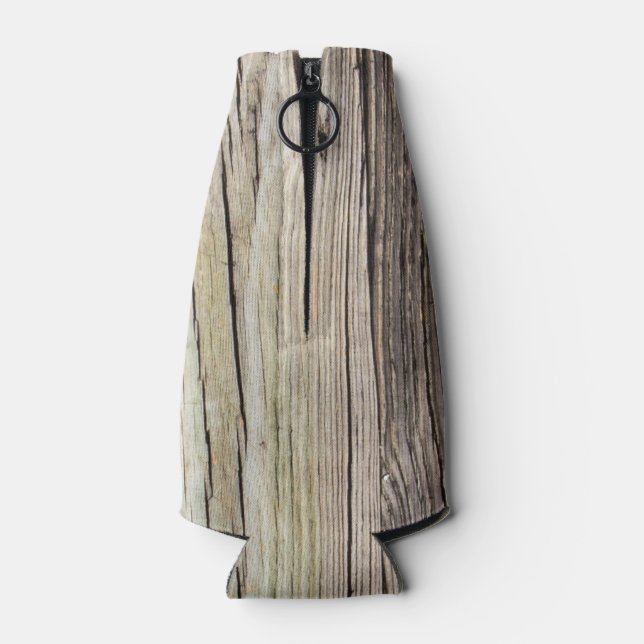 Porta-garrafa Conselhos de madeira com agentes atmosféricos (atrás)