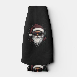 Porta-garrafa Cool Santa with Sunglasses Christmas