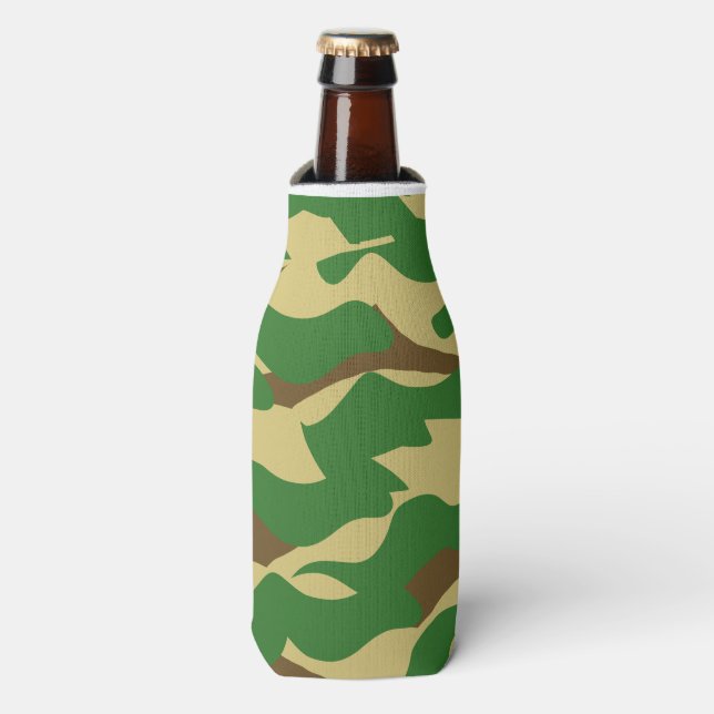 Porta-garrafa Cooler De Camuflagem De Frasco Isolado/Koosie (Frente da Garrafa)