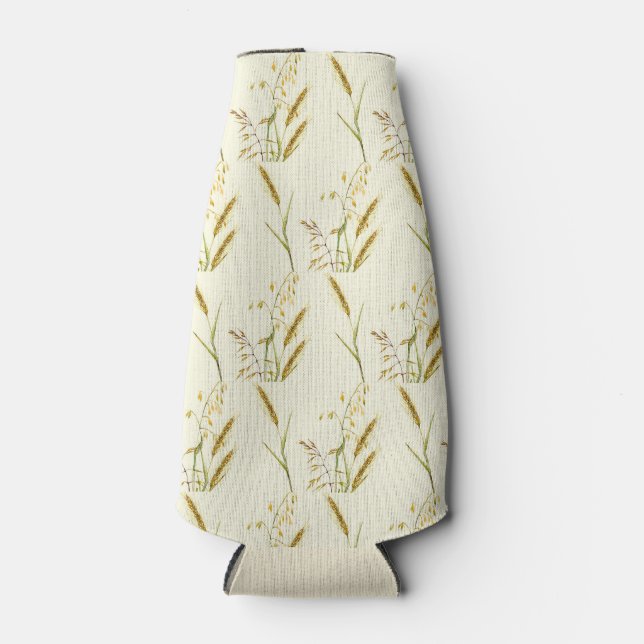 Porta-garrafa Cooler de Trigo e Garrafa