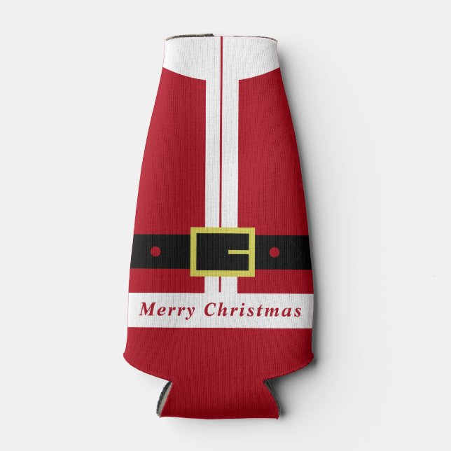 Porta-garrafa Copo Térmico Papai Noel (Frente)